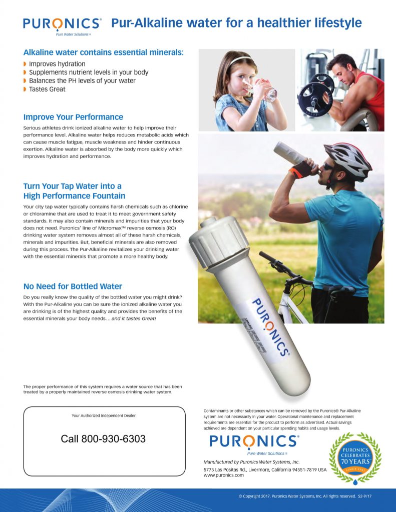 Alkaline Filter Puronics of Orange County